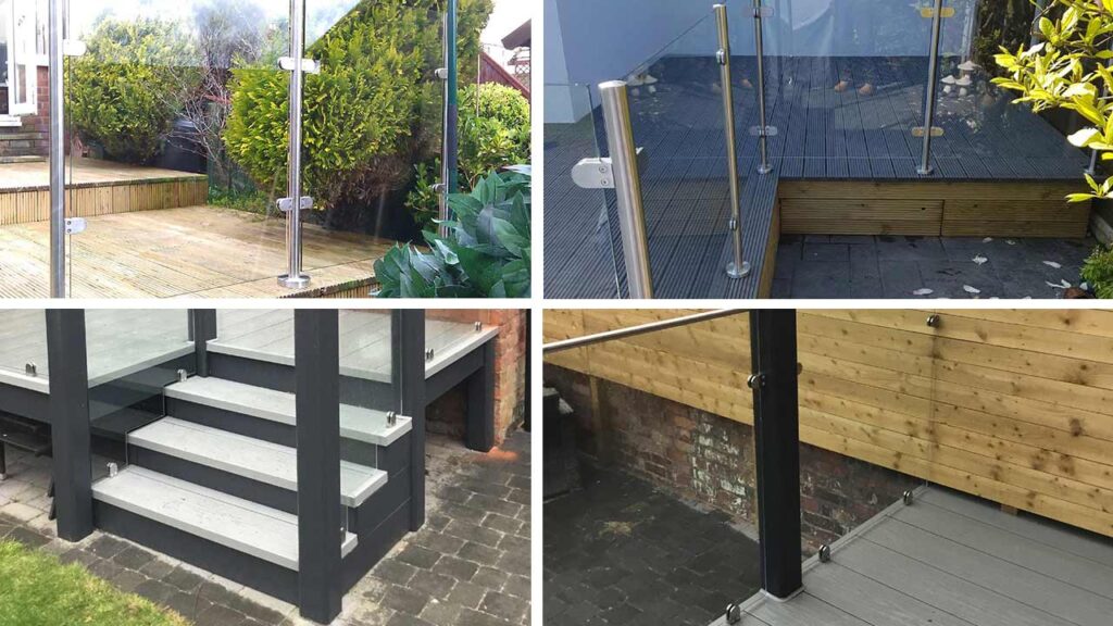 glass decking balustrade